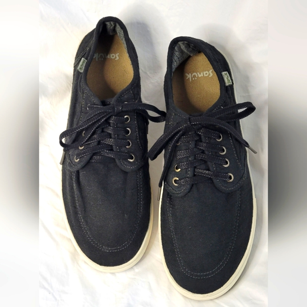 Sanuk Tideline in Washed Black Size 12